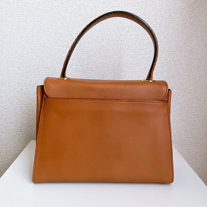 Valentino Garavani Hand Shoulder Bag Tote Purse 2way Logo Authentic