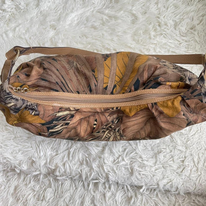 Salvatore Ferragamo Hand Bag Tote Purse Brown Multicolor Authentic