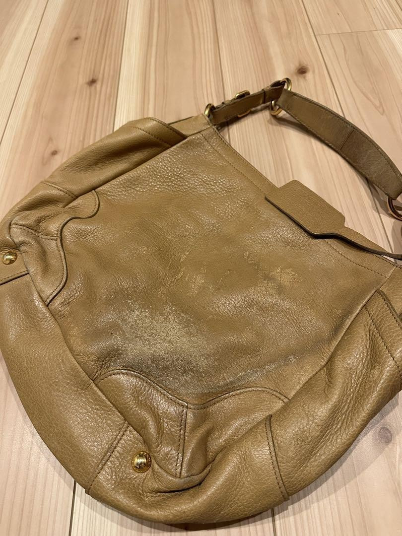 PRADA Hand Shoulder Bag Tote Purse Leather Authentic