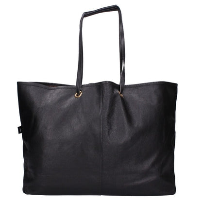 Saint Laurent Hand Bag Tote Purse Y Line Black Brown Authentic