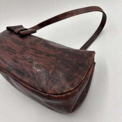MIU MIU Hand Shoulder Bag Tote Purse Leather Bordeaux Authentic