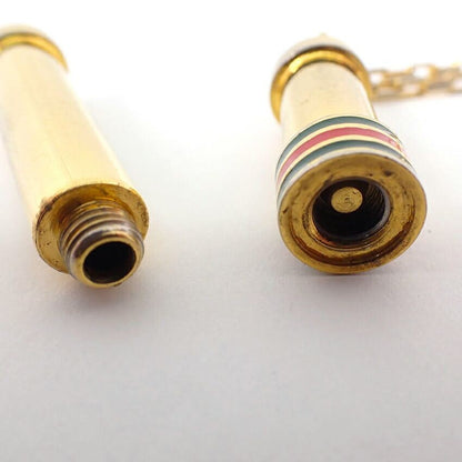 GUCCI Necklace Pendant Perfume bottle Silver 925 Women Accessory Authentic