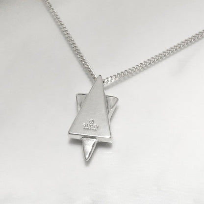 GUCCI Necklace Pendant Mini Star Silver 925 Women Accessory Authentic