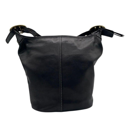 COACH Shoulder Bag Purse 11422 Leather Black Authentic