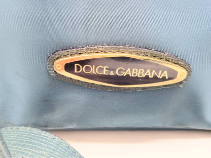 Dolce & Gabbana Shoulder Bag Purse Blue Authentic