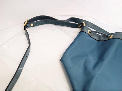 Dolce & Gabbana Shoulder Bag Purse Blue Authentic