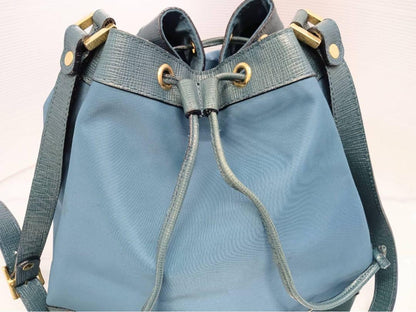 Dolce & Gabbana Shoulder Bag Purse Blue Authentic