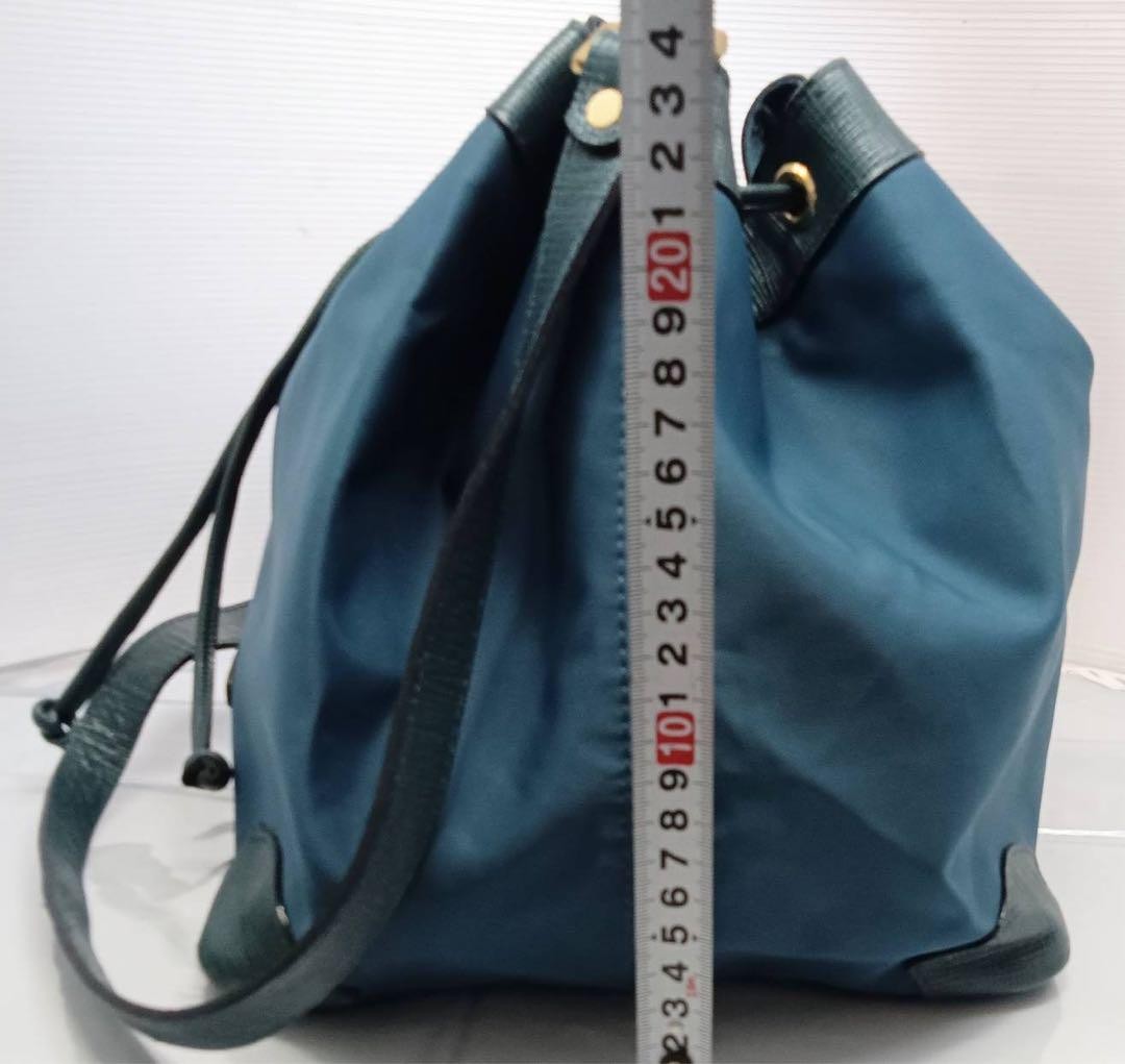 Dolce & Gabbana Shoulder Bag Purse Blue Authentic