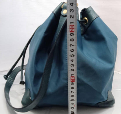 Dolce & Gabbana Shoulder Bag Purse Blue Authentic