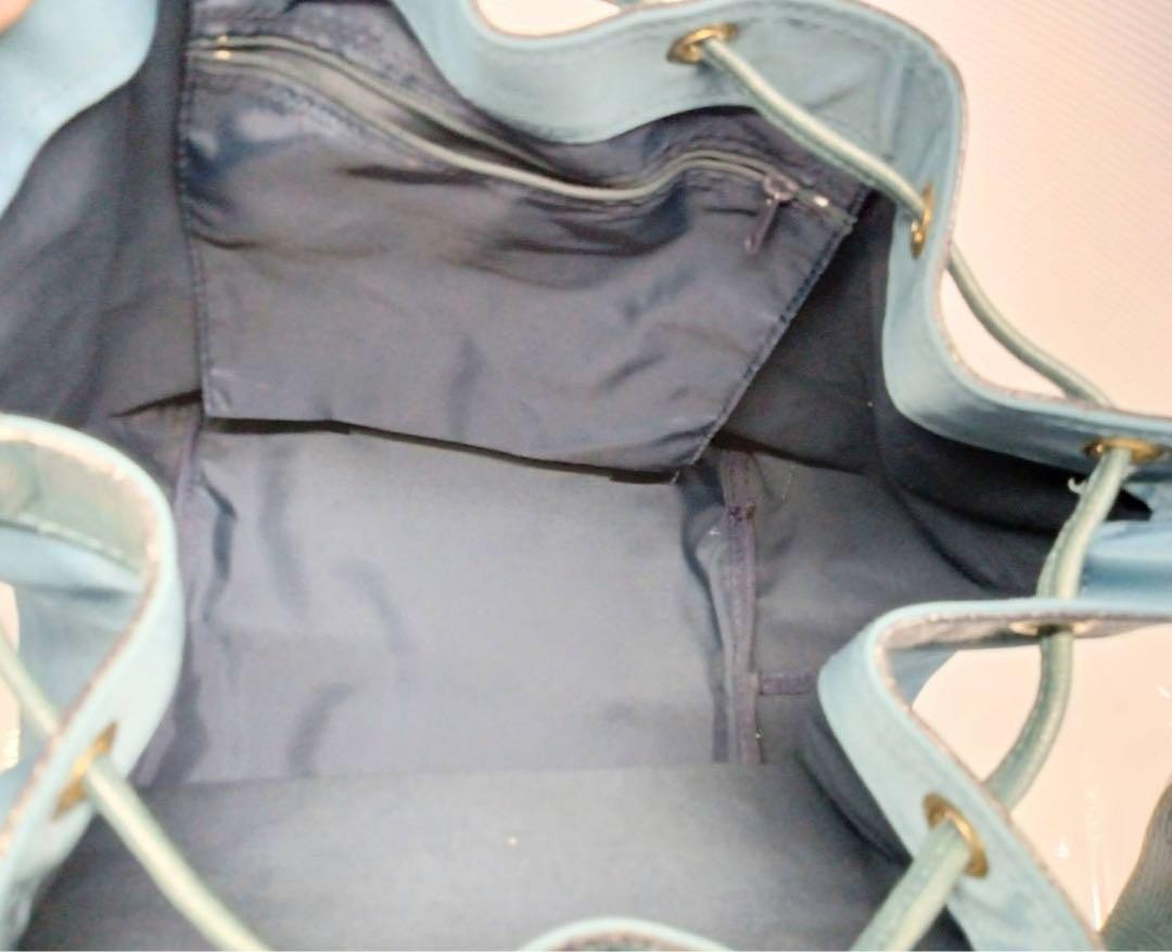 Dolce & Gabbana Shoulder Bag Purse Blue Authentic