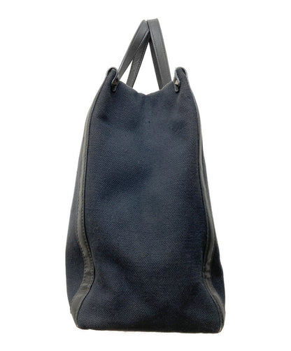 Valentino Garavani Hand Bag Tote Purse VLTN Black Authentic