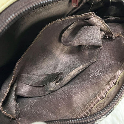 BURBERRYS Shoulder Bag Purse Nova Check PVC Leather Beige Authentic