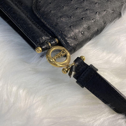 Chloe Shoulder Bag Purse Black Authentic