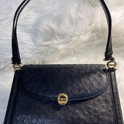 Chloe Shoulder Bag Purse Black Authentic