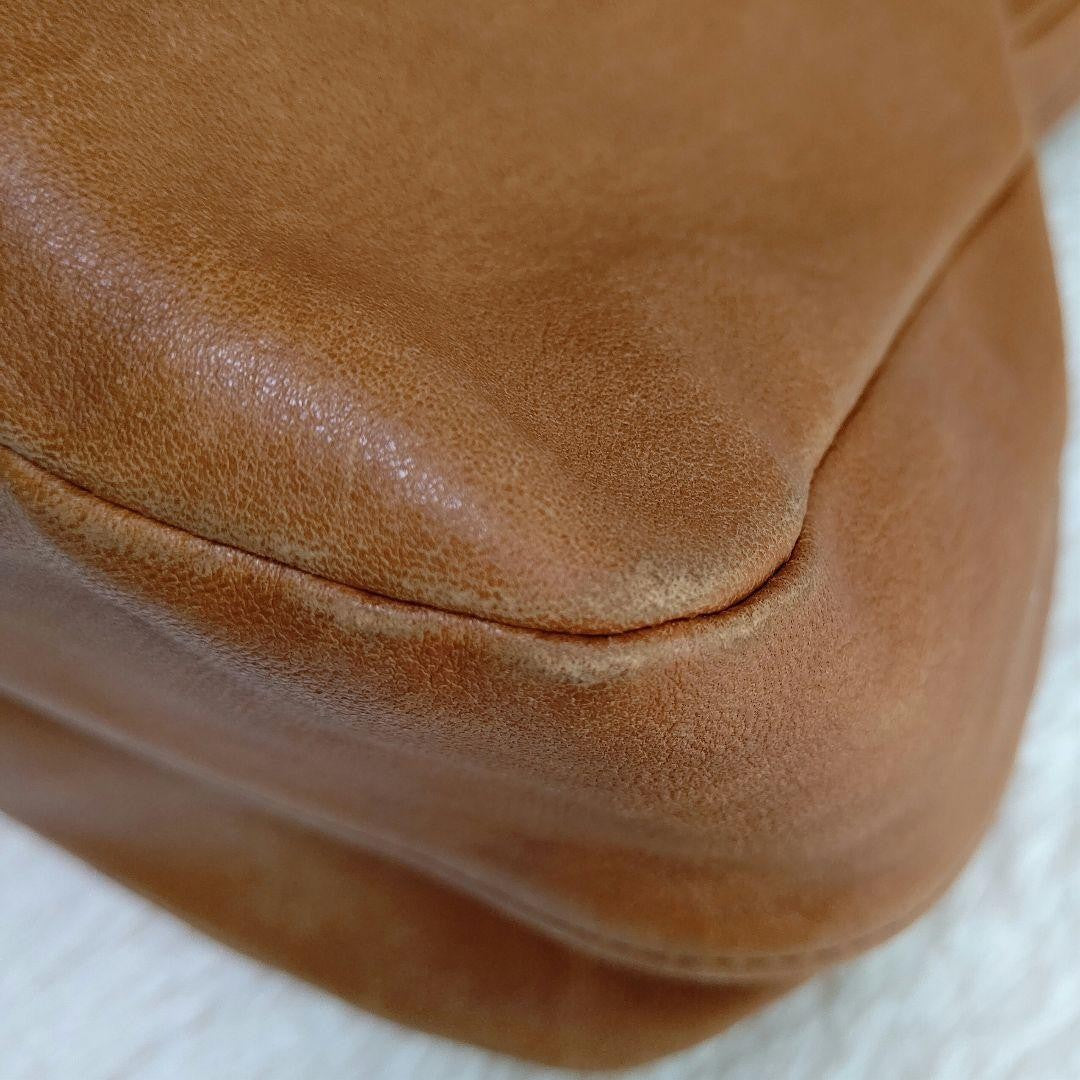 Chloe Hand Shoulder Bag Tote Purse 2way Leather Brown Authentic