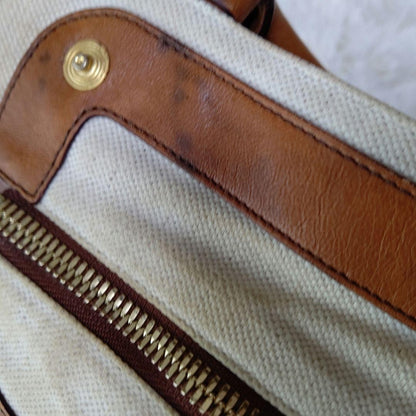 Chloe Hand Shoulder Bag Tote Purse 2way Leather Brown Authentic