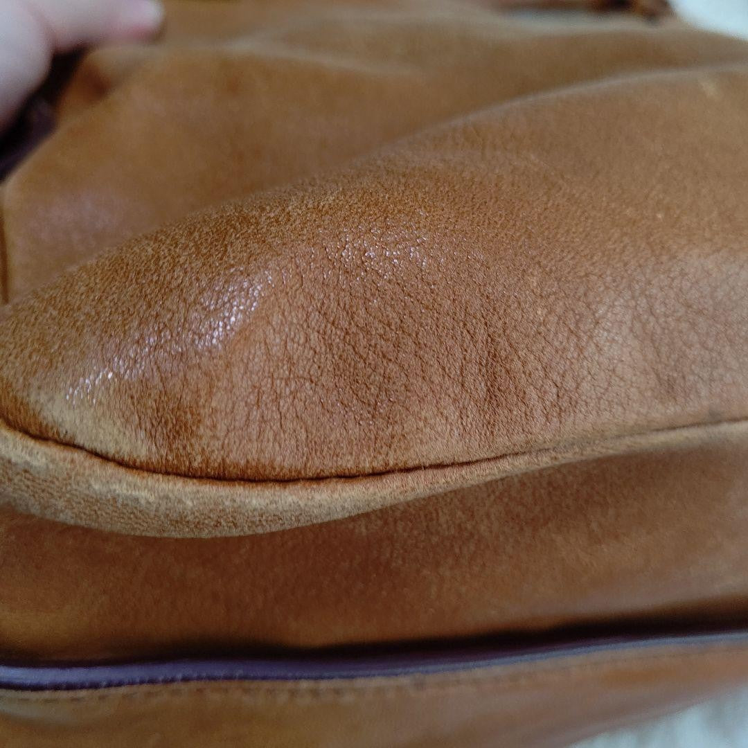 Chloe Hand Shoulder Bag Tote Purse 2way Leather Brown Authentic
