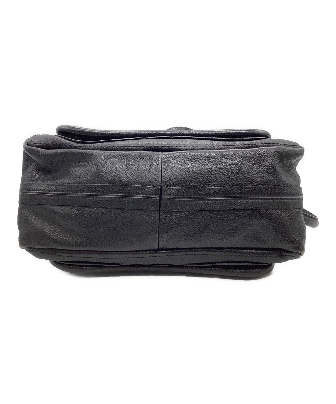 Chloe Hand Bag Tote Bag Paraty 2way Black Authentic