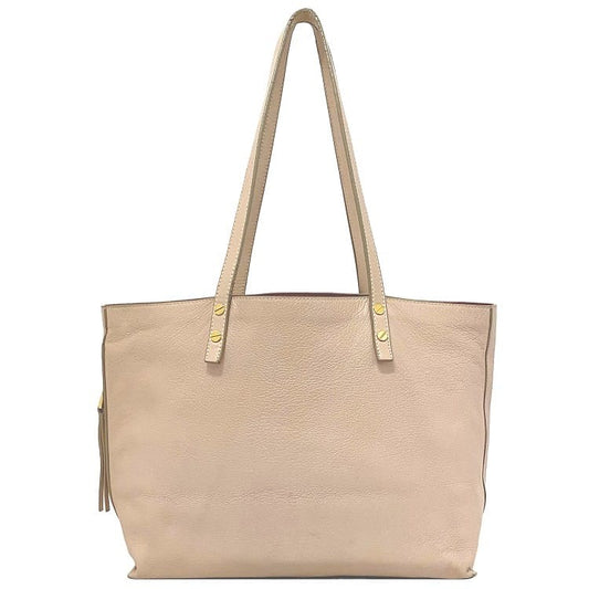 Chloe Hand Bag Tote Bag Leather Pink Authentic