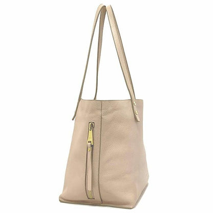 Chloe Hand Bag Tote Bag Leather Pink Authentic