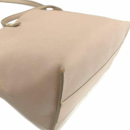 Chloe Hand Bag Tote Bag Leather Pink Authentic