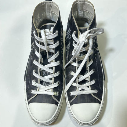 Christian Dior Sneakers Shoes High-cut Oblique EU 42 US 9 Authentic