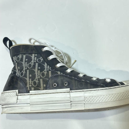 Christian Dior Sneakers Shoes High-cut Oblique EU 42 US 9 Authentic
