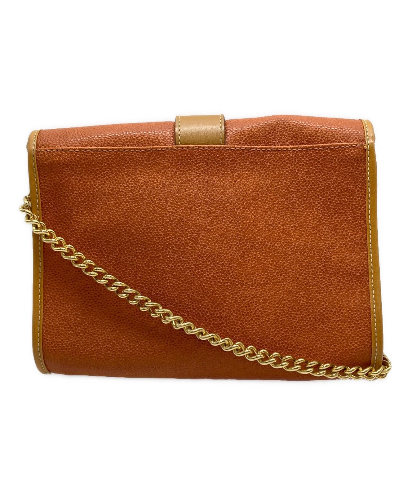 BALENCIAGA Shoulder Bag Purse BB Brown Authentic