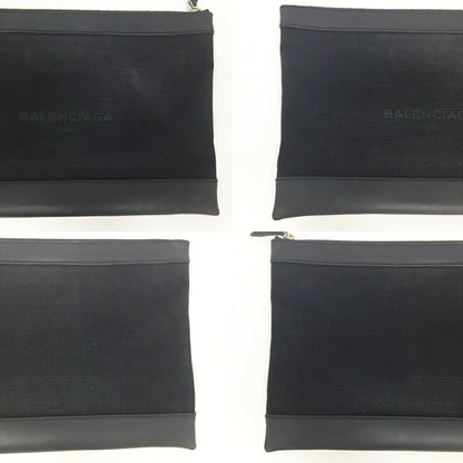 BALENCIAGA Clutch Bag Second Bag Black Authentic