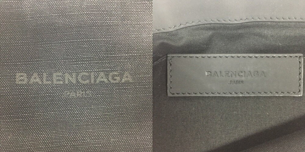 BALENCIAGA Clutch Bag Second Bag Black Authentic