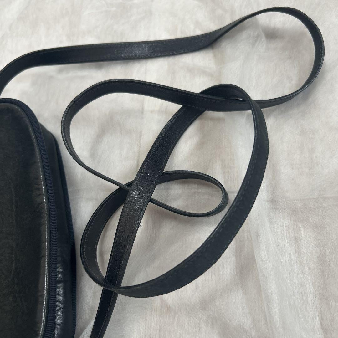 Salvatore Ferragamo shoulder bag Purse VARA Dark Navy Suede Authentic Women's