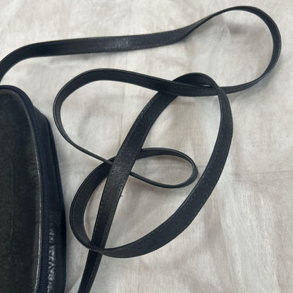 Salvatore Ferragamo shoulder bag Purse VARA Dark Navy Suede Authentic Women's