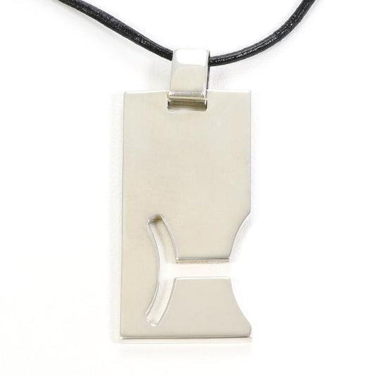 GUCCI Necklace Pendant Silver Women Accessory Authentic
