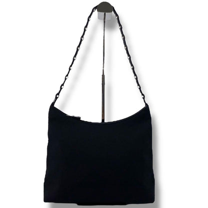 Salvatore Ferragamo Hand Shoulder Bag Tote Purse Black Authentic