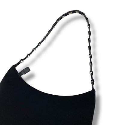 Salvatore Ferragamo Hand Shoulder Bag Tote Purse Black Authentic