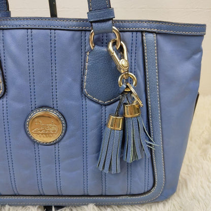 CELINE Hand Bag Tote Purse Horse carriage Leather Authentic