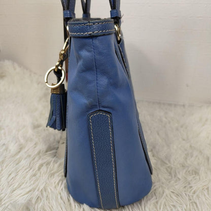 CELINE Hand Bag Tote Purse Horse carriage Leather Authentic