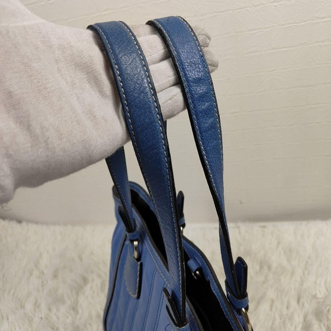 CELINE Hand Bag Tote Purse Horse carriage Leather Authentic