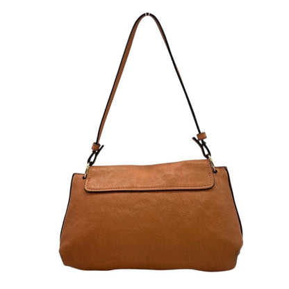 Chloe Hand Shoulder Bag Tote Purse 2way Elsie Leather Brown Authentic