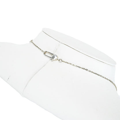 GUCCI Necklace Pendant Heart Ag925 Sterling Silver Unisex Accessory Authentic