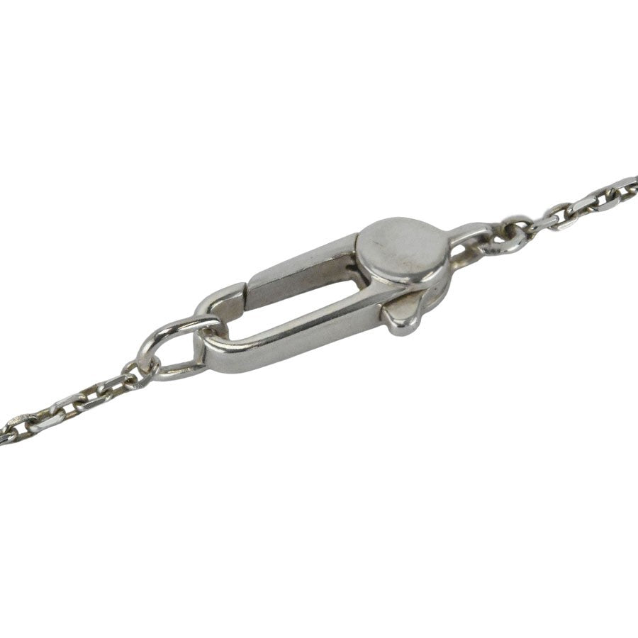 GUCCI Necklace Pendant Heart Ag925 Sterling Silver Unisex Accessory Authentic