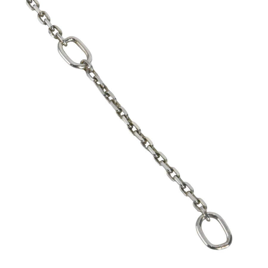 GUCCI Necklace Pendant Heart Ag925 Sterling Silver Unisex Accessory Authentic