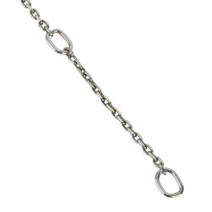 GUCCI Necklace Pendant Heart Ag925 Sterling Silver Unisex Accessory Authentic