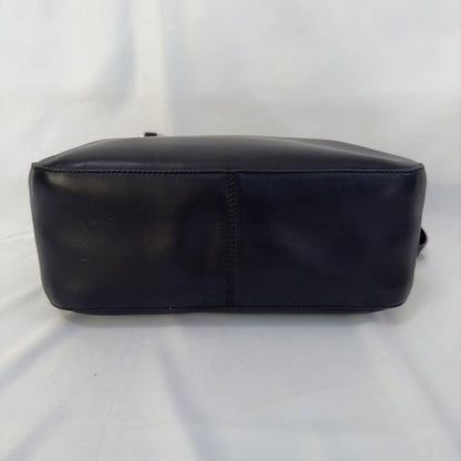 Salvatore Ferragamo Hand Bag Tote Purse Gancini Leather Authentic