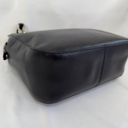 Salvatore Ferragamo Hand Bag Tote Purse Gancini Leather Authentic