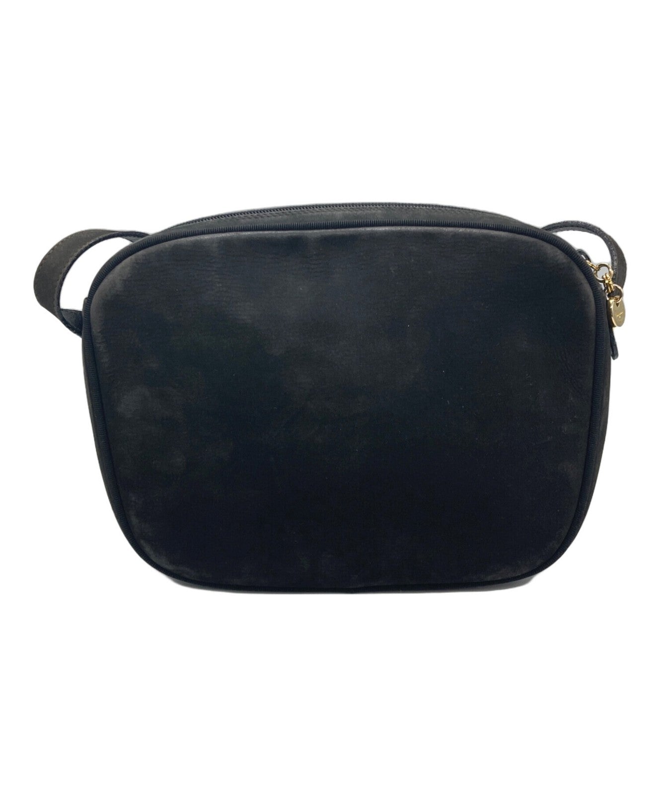 Salvatore Ferragamo Shoulder Bag Purse Vara Ribbon Black Authentic