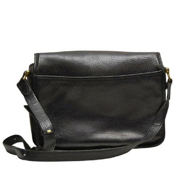 MULBERRY Shoulder Bag Purse Leather Black Authentic