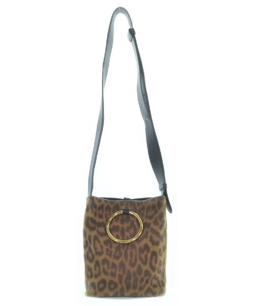 Stella McCartney Shoulder Bag Purse Beige Black Authentic