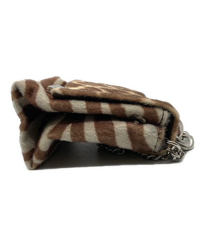 Stella McCartney Hand Shoulder Bag Tote Purse Leopard Brown Authentic