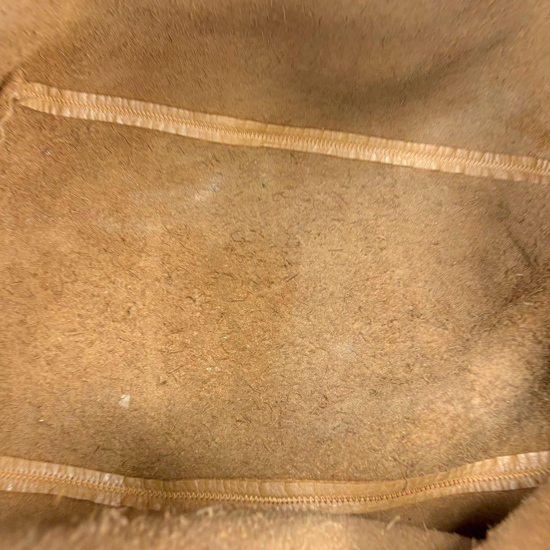 MIU MIU Hand Bag Tote Purse Leather Light Brown Camel Authentic